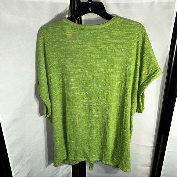 Cable & Gauge Green Textured Button Down Shirt - Picture 2 of 6